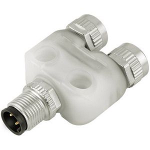 binder 79-5236-00-04 Sensor/actuator verdeler en adapter M12 Aantal polen: 4 Adapter, Y-vorm 1 stuk(s)