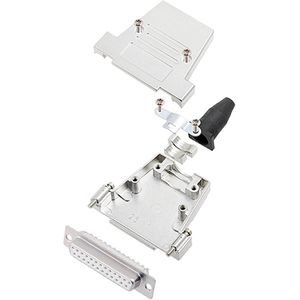 Encitech - DTSL25-SJSRG-T-DBS-W-K 6355-8086-13 d-sub Buchsenleisten-Set 180 ° Polzahl: 25 Lötkelch 1 s