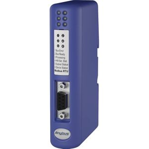 Anybus AB7010 Modbus-RTU Serial converter RS-232, RS-422, RS-485, Sub-D9 galvanisch gescheiden 24 V/DC 1 stuk(s)