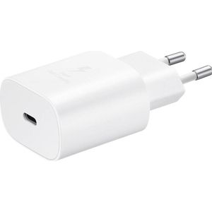 Samsung EP-TA800EWE USB-oplader 25 W 1x USB-C Wit Zonder kabel, Snellader