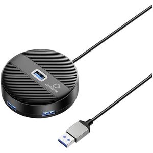 Renkforce - RF-USBH-400 - USB 3.0-hub - 4 Poorten - Zwart - ABS