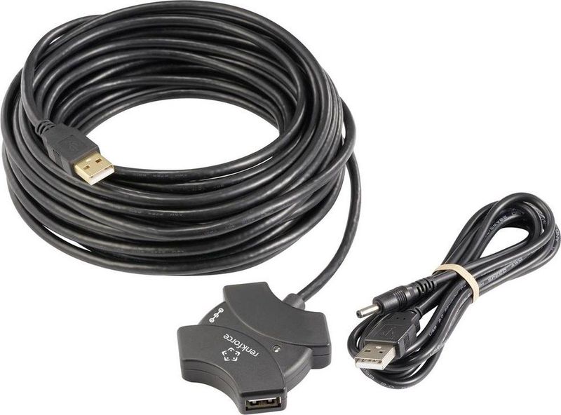 Renkforce USB 2.0 Hub - 4 Poorten - Zwart
