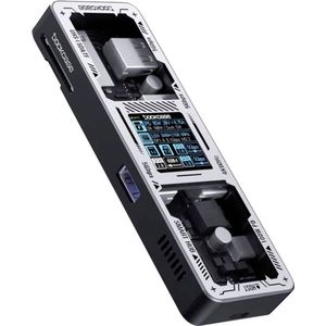 Dockcase - DPR71S-EB - USB-C Dockingstation - Zwart - Aluminium