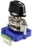 TRU COMPONENTS TC-12830252 Draaischakelaar 5 V/DC, 25 V/AC, 50 V/AC 0.5 A 1 x 30 ° 1 stuk(s)
