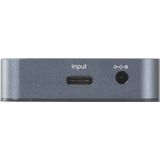 Renkforce - RF-USBH-500 - 4 Port USB 3.2 Gen 2-Hub - Grijs - Aluminium