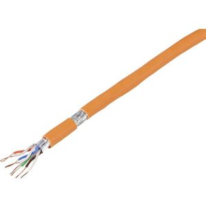 TC-8404020 Netzwerkkabel cat 7 s/ftp 4 x 2 x 0.24 mm² Orange 500 m - Tru Components