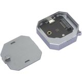 Renkforce RF-M2E-200 - M.2 HDD-behuizing - USB-C - M.2 SATA - M.2 PCIe NVMe - 6 Gb/s - 2230