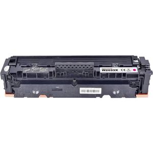 Toner - Compatibel - Magenta - Vervangt HP 415X - Tot 6000 Pagina's