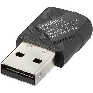 Renkforce RF-WFBTA-200 - WLAN- / Bluetooth-Adapter - USB-A - 886 MBit/s - Netwerkadapter