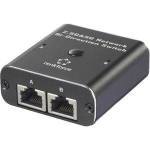 Renkforce RF-EW-700 - Netwerk Switch - RJ45 - 2 Poorten - 5 GBit/s - USB-stroomverzorging