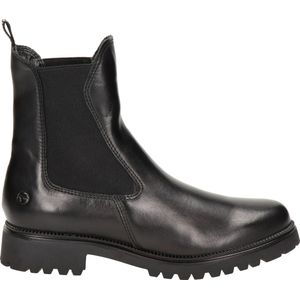 Tamaris dames chelsea boot - Zwart