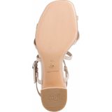 Tamaris - Dames Sandaal - Beige - Suèdine - Verstelbare Enkelband