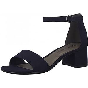 Tamaris Damessandalen, damessandalen, Donkerblauw, 37 EU