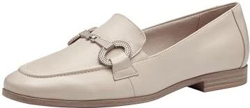 Tamaris - Loafers - Beige - Leer