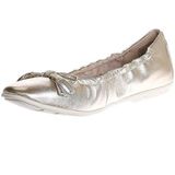 TAMARIS - Ballerina's - Goudkleur - Leer