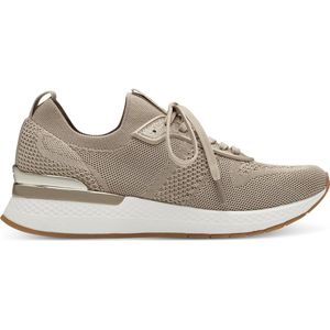 Tamaris Sneakers beige Textiel - Dames - Maat 42