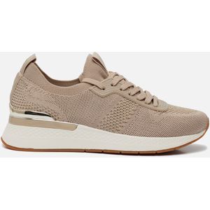 Tamaris Sneakers beige Textiel - Dames - Maat 39