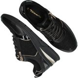 Tamaris - Essentials - Sneaker - Zwart - Leer en Textiel