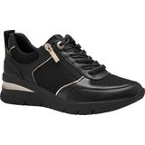 Tamaris - Essentials - Sneaker - Zwart - Leer en Textiel