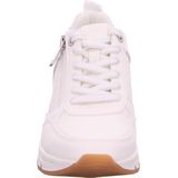 Tamaris Essentials Dames Sneakers - WHITE/SILVER - Maat 38
