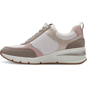 Tamaris - Sneaker - Roze - Synthetische Stof - Verwijderbare Zool