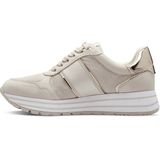 Tamaris Essential Sneakers beige Textiel - Dames