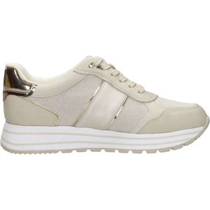 Tamaris Essentials Sneakers beige Synthetisch - Dames - Maat 39