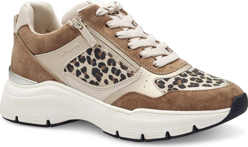 Tamaris Sneakers bruin Leer