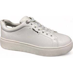 Tamaris - 1-23736-42 Dames Sneakers - Wit - Leer