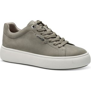 Tamaris, Schoenen, Dames, Groen, 38 EU, Leer, Groene Sage Sneakers voor Vrouwen