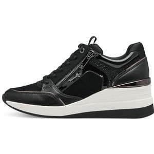 Tamaris Damessneakers 1-23703-41, zwart, 41 EU, zwart, 41 EU