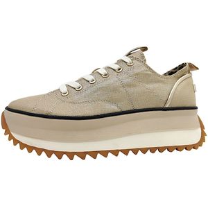 Tamaris - Essentials - Sneaker - Goud - Denim Mix