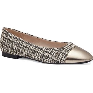 Tamaris - 1-22194-42 - Ballerina's - Zwart - Textiel/Synthetisch