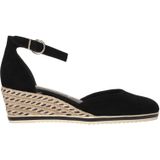 Sleehakpumps - Zwart - Leer - Comfortabele Hakhoogte 4,5 cm