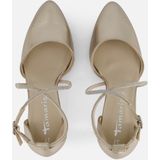 Tamaris - 1-22450 Damespumps - Licht Goud - Textiel/Synthetisch
