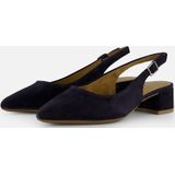 Tamaris Slingback Pumps blauw Leer - Dames - Maat 36