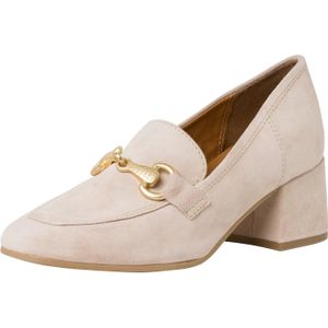 Tamaris Trotteur Pumps beige Leer