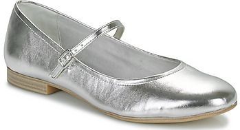 Ballerina - Zilver - Synthetisch - Stabiele Zool