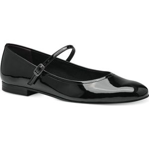 Tamaris Tamaris Dames 1-22122-42 ballerina's voor dames, Zwarte opdruk, 36 EU