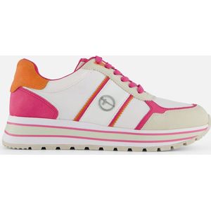 Tamaris Essential Sneakers roze Textiel