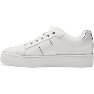 Tamaris Tamaris Dames 1-23724-42 Sneakers voor dames, Wit Zilver