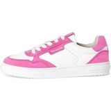 TAMARIS - Damessneaker - Zwart - Materiaalmix van Leer en Kunststof