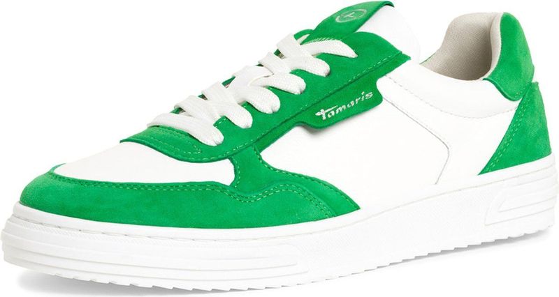 Tamaris Sneaker, mit praktischem Wechselfußbett, Freizeitschuh, Halbschuh, Schnürschuh