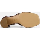 Tamaris Sandalen bruin Textiel - Dames
