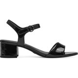 Tamaris - 1-28249-42 - Sandalen - Zwart - Veganistisch Synthetisch