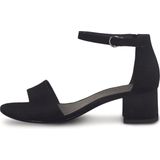 Tamaris Sndalen met hak zwart Textiel - Dames