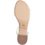Tamaris - Sandaal - Wit - Synthetisch - Blokhak - Klittenbandsluiting