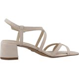 Tamaris - Sandaal - Beige Multi - Suèdine - Verstelbare Enkelband