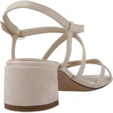 Tamaris - Sandaal - Beige Multi - Suèdine - Verstelbare Enkelband