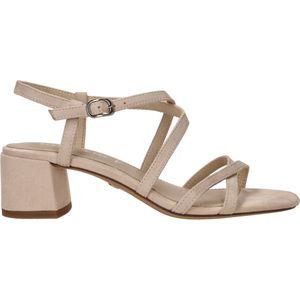 Tamaris - Sandaal - Beige Multi - Suèdine - Verstelbare Enkelband